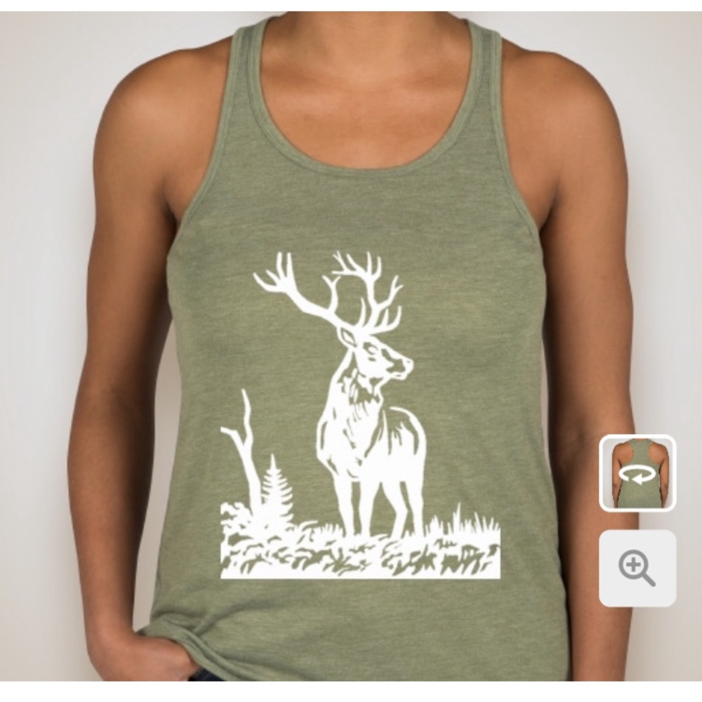 Elk Tank (must buy on custom ink)
